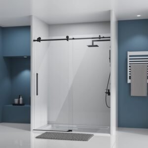 Frameless Sliding Shower